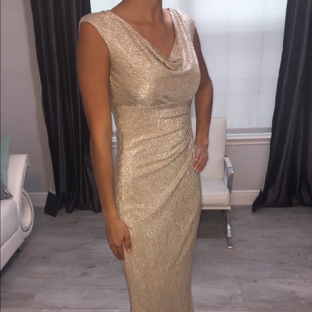 Gorgeous golden gown